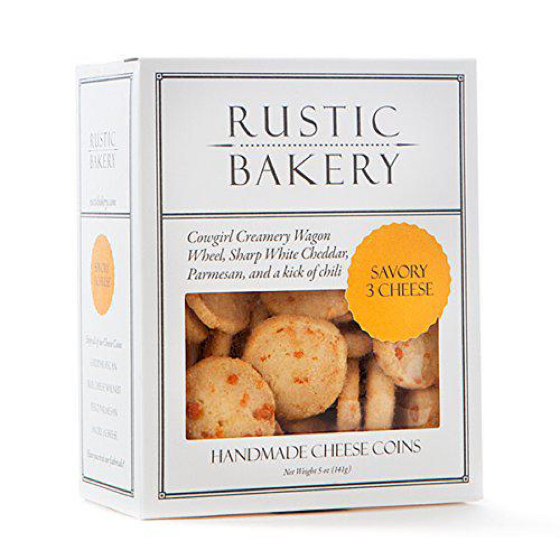 Rustic Bakery Cheese Coins Stock Spice
