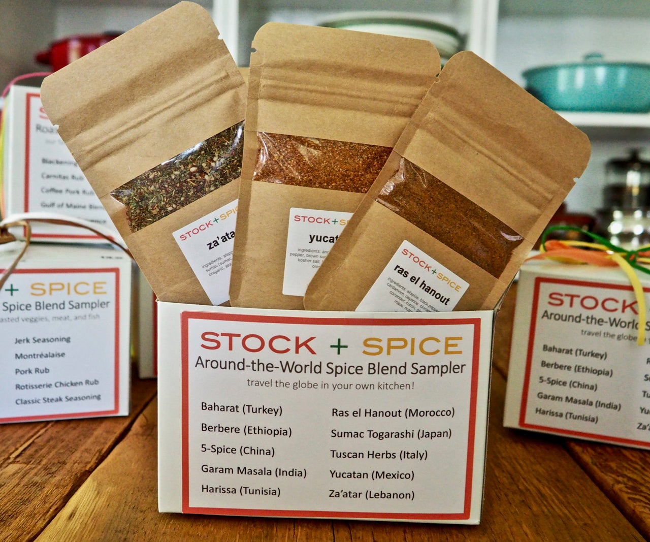 Around The World Spice Sampler Box | Stock + Spice